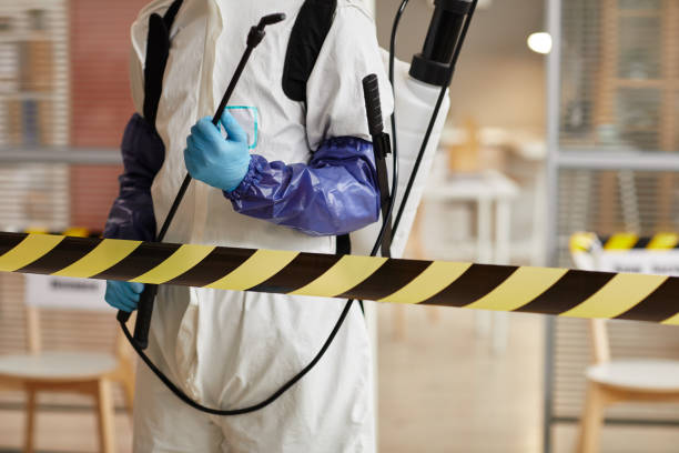 Professional Blood Cleanup technician working in Westminster, CA